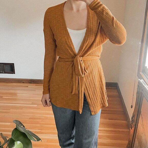 Anthro Sunday in Brooklyn Open Tie Cardigan Size XS - Picture 1 of 8